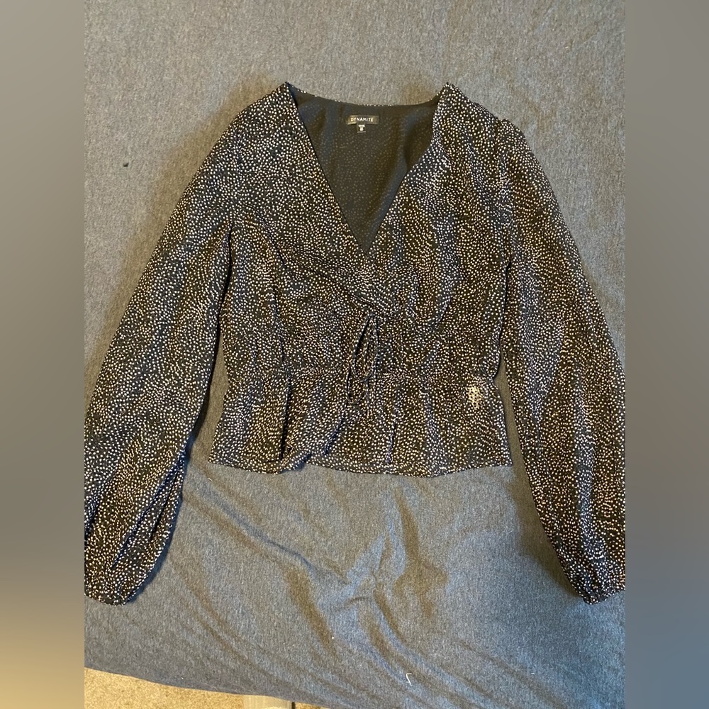 Balloon Sleeve Blouse